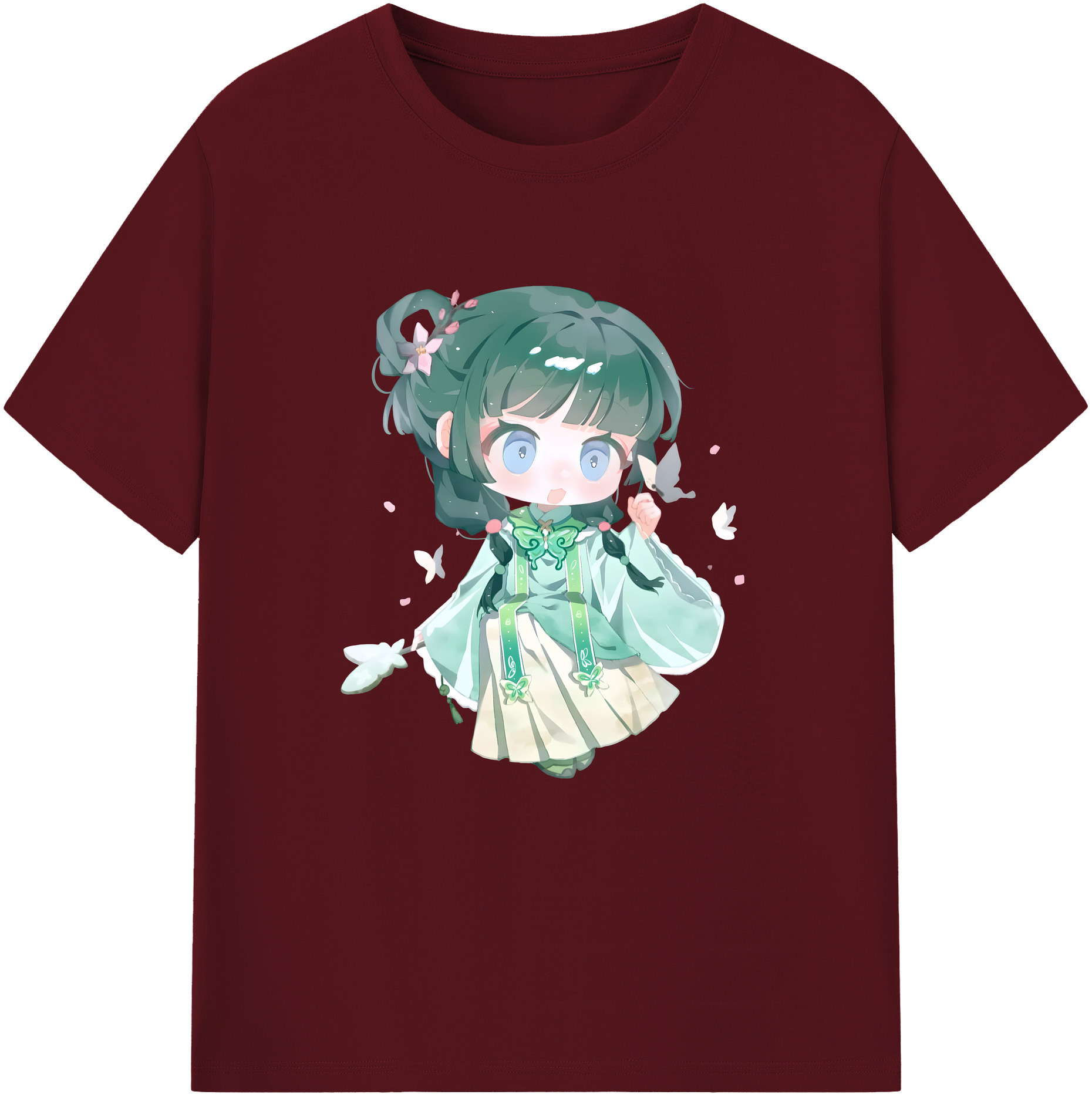 （画像用） 薬屋のひとりごと The Apothecary Diaries 綿100％半袖Tシャツ（フロントプリント）